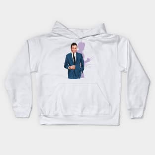 Hugh Jackman - An illustration by Paul Cemmick Kids Hoodie